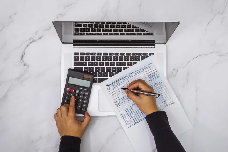 Completing tax forms
